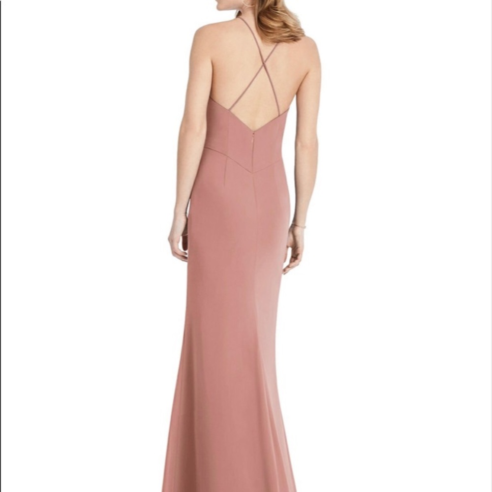 Dessy Group Bridesmaid Dress | Dusty Rose | Size 6